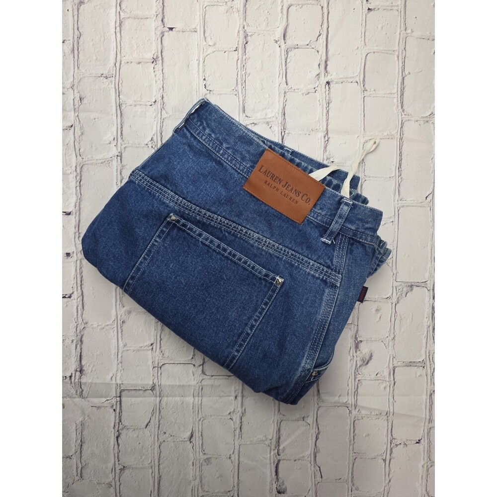 Lauren Jeans Co Ralph Lauren Women's Sz 18W High Rise Capri‎ Jeans